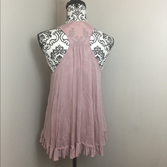 Anthropologie LOA pink dusty rose tank - Picture 3 of 3